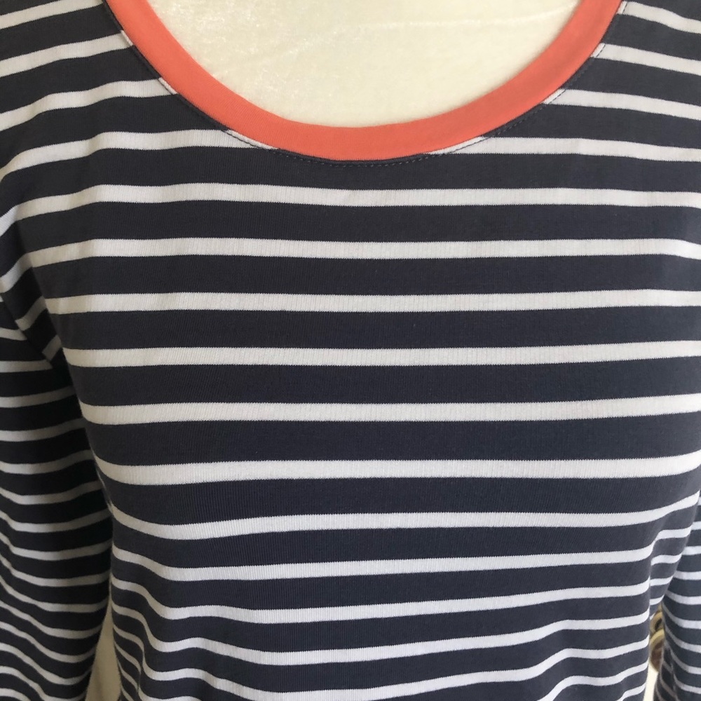 COPY - Matilda Jane 3/4 sleeve top stripes floral dress - Picture 6 of 8